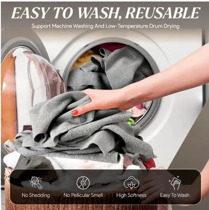Microfiber Cleaning Roll– Tear Resistant, Reusable & Washable Cleaning Cloth (Pack of 1)