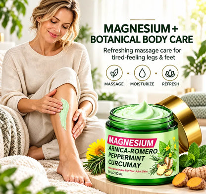 Magnesium Massage Cream to Care for Your Joints Skin and Muscles (Pack of 2)